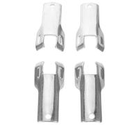 Abaodam Metal Bait Station Keys with Compact Design and Precision Craftsmanship 4pcs for Mouse and Rat Boxes Suitable for Scenarios Requiring Mouse Box Access