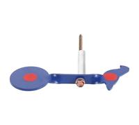 Abaodam Metal Bird Spinner Target Blue 360° Rotating Steel Shooting Target Stake for Outdoor Garden Practice and Marksmanship Training