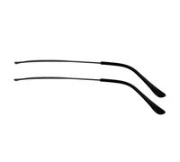 Abaodam Metal Eyeglasses Replacement Temple, Black Metal Glasses Arm Legs, Universal Repair Part for Glasses and Sunglasses, Easy to Install, Prevents Slipping