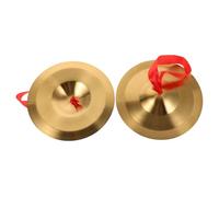 Abaodam Metal Finger Cymbals Small Hand Percussion Cymbals for Boys and Girls Belly Dancing Musical Instruments for Dance Performances and Boys and Girls Music Toys
