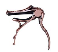 Abaodam Metal Guitar Capo - Rose Gold Pitch Conversion Accessory with Staying in Tune Function Compact 3.69 X 3.38 X 0.79 Inch Design for Performance and Practice