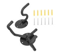 Abaodam Metal Horizontal Guitar Wall Mount Hanger Rack with Screws for Acoustic Electric Bass Ukulele Violin Erhu Wall Display Holder