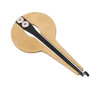 Abaodam Metal Jaw Harp Traditional Ethnic Folk Instrument Portable Russian Mouth Harp for Beginners Musicians Stage Performance and Music Education