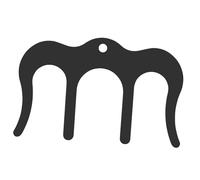 Abaodam Metal Music Book Clip Holder for Sheet Music Black Hollow Design for Piano and Guzheng Instrument Accessories for Practice and Performance