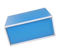 Abaodam Metal Project Box for Electronics with Sl esign, Sturdy Metal Electrical Junction Box for Protecting Electronic Instruments, Adaptable for Industrial and Personal Settings