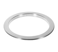 Abaodam Metal Round Counter Grommet Drop-In Trash Chute for Kitchen Countertop Built-In Waste Chute with Recessed Frame and Simple Structure