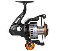 Abaodam Metal Spinning Fishing Reel He Metal Handle Robust Drag for Freshwater and Saltwater Fishing Portable Compact Design for Ocean Lake River and Coastal Anglers