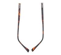 Abaodam Metal Spring Hinged Eyeglass Arm Replacement, 1 Pair Tortoiseshell Universal Spare Parts Suitable for Eyeglasses and Sunglasses Repair