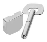 Abaodam Metronome Sliding Block and Wind-up Knob Replacement Kit for Mechanical Piano Metronome Silver Pendulum Parts Musical Instrument Accessories