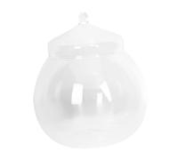 Abaodam Micro Landscape Bottle with Random Style Lid Transparent Terrarium Jar for Home Office Decoration Moss Plant Holder for Creative Indoor Miniature Gardens and Handmade