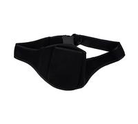 Abaodam Microphone Belt Pouch Fitness Instructor Waist Pack Black Lightweight Mic Holder for Running Aerobics Sports Adjustable Waistband