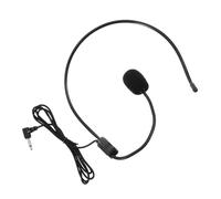 Abaodam Microphone Headset for Teachers and Guides Wired Ear Microphone Sound Amplification for Lectures and Tours Compatible Various Devices