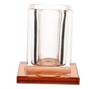 Abaodam Microphone Stand End Table Acrylic Single Slot Mic Stand Tabletop Mic Holder for Desktop Microphone