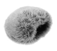 Abaodam Microphone Windproof Cover Soft Furry Windscreen Muff Pop Filter Compatible with Multiple Microphone Brands Comfortable Protection Against Saliva and Sneezing Detachable Easy to