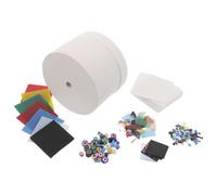 Abaodam Microwave Glass Kiln Set 6 Pieces for Glass Fusing and Pottery Crafts, High Temperature Resistant Mini Kiln for Home DIY Jewelry Making and Holiday Decorations