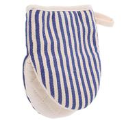 Abaodam Microwave Oven Mitts Kitchen Mitt Blue Cotton Heat-resistant Wear-resistant Gloves for Baking Ovens