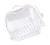 Abaodam Milk Bottle Drying Rack with Portable Airtight Storage Box, Mini Bread and Tableware Organizer for Accessories, Compact Bottle Holder for Travel and Kitchen