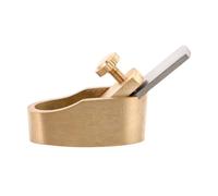 Abaodam Mini Brass Hand Planer for Violin Fingerboard Precision Adjustments, Small Woodworking Thumb Planer Tool for Creative Projects and Violin Making