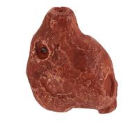 Abaodam Mini Ceramic Death Whistle for Rope Portable Aztec Skull Design Produces Unique Loud Sounds for Soccer Training Camping Safety Halloween and Christmas Party Fun