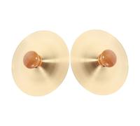 Abaodam Mini Copper Finger Cymbals Compact Handheld Percussion Instruments for Dance Parties Cultural Performances and Rhythm Exercises