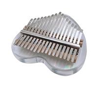 Abaodam Mini Crystal Acrylic Thumb Piano Key Finger Piano Easy to Play Musical Instrument for Ages
