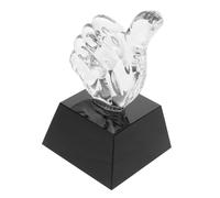 Abaodam Mini Crystal Trophies for Playful Cartoon Design Motivational Achievement Award for School Events Compact Party Favor for Football Soccer Baseball Durable and Portable Prize