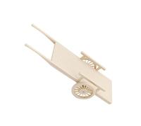 Abaodam Mini Dollhouse Tipper Truck Miniature Farm Tool Model Hand-polished Resin Decorative Accessory for Fairy Garden and Educational Play Compact Vintage Style