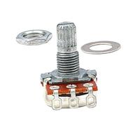 Abaodam Mini Guitar Potentiometer Short Shaft Linear Taper Control for Electric Bass Easy Installation Versatile Compatibility Precise Performance