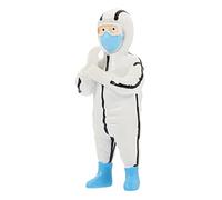 Abaodam Mini House Figurine Doctor Model Resin Hand-painted Lifelike Creative Decor with Realistic Detail for Micro Landscape Layout