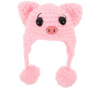 Abaodam Mini Knitted Hat for Dolls Diy Doll Knitting Crafts Soft Yarn Accessories for Festive and Everyday Scenes
