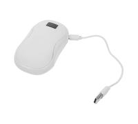 Abaodam Mini Magnetic USB Rechargeable Hand Warmer with Digital Temperature Control Portable in Heater and Power Bank for Women Outdoor Camping Hiking and Cold Weather Use