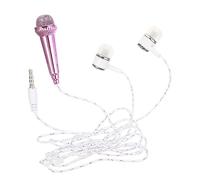 Abaodam Mini Mobile Phone Microphone for Singing, Compact Plastic Miniature Mic with No External Power Required, for Video Blogging and Outdoor Use with Friends and Family