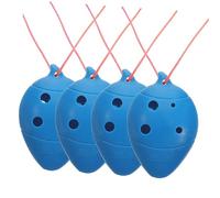 Abaodam Mini Ocarina Set 6-hole Decorative Ocarinas Perfect for Children Students Random Color