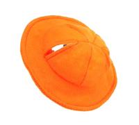 Abaodam Mini Pet Hat for Small Animals Warm Felt Bunny Head Cover Festive Costume Accessory for Winter Christmas Birthday Parties and Role-playing Events