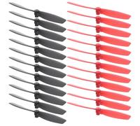 Abaodam Mini Plastic Propeller Blades 16 Pack Replacement for Rc Drone and Airplane Parts Suitable for Boys and