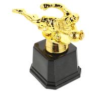 Abaodam Mini Plastic Trophies for Small Gold Award Cups with Football Design Childsafe School Sports Prizes for Boys for Soccer Baseball Party Favors and Winning Rewards