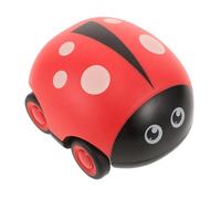 Abaodam Mini Pull Back Car for Dual Mechanism Friction Powered Ladybug Engaging Car for Insect Themed Play Vehicle for Outdoor Fun