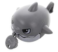 Abaodam Mini Pull String Shark with Vibration Adorable Plastic Sea Animal Plaything for DIY Keychain and Hanging Pendant Interactive Boys and Shark