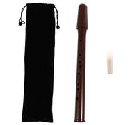 Abaodam Mini Saxophone Kit Portable Pocket Saxaphone for Boys and Girls Simple Beginner Easy Saxophone Case Coffee Brown