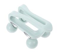 Abaodam Mini Shoulder Massage Roller Relief Tool with Light Blue Massage Beads for Body, Neck, and Muscle Relaxation - Household Muscle Roller Device for Deep Tissue Therapy