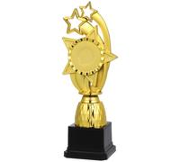 Abaodam Mini Star Plastic Trophy Cup, Small Gold Award Trophy for School, Kindergarten, Sports Day Prize and Game Prop,