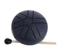 Abaodam Mini Steel Tongue Drum 6 Notes Small Percussion Drum with Mallets for Meditation Yoga Music Therapy
