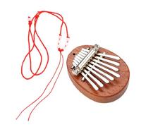Abaodam Mini Wooden Kalimba 8 Keys Thumb Piano Portable Sound Delicate Simple Design Musical Instrument for Party Performance