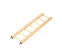 Abaodam Mini Wooden Ladder for Parrots and Small Pets Six Climbing for Hamsters Squirrels and Birds Durable Pet Playground and Resting Spot for Cage Exercise and Play