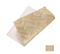 Abaodam Miniature Doll House Flooring Sheet 30x41cm Light Herringbone Pattern Vintage Style for Bjd Dolls, Tiny House Decorative Floorboard Accessory for Dollhouse Scenes