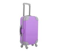 Abaodam Miniature Luggage Case for 18-Inch Dolls Tiny Suitcase Realistic Design Portable Doll House Accessory for Travel and Play
