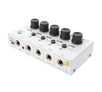 Abaodam Miniature Mixing Console Audio Mixer for Podcasting Live Streaming Small Audio Mixer Low Noise Suitable for Home Studio and Recording Sessions