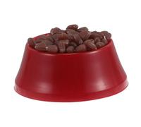 Abaodam Miniature Pet Food Bowl Realistic Scale Dog and Cat Food Dish for Dollhouse Decor Authentic Accessories for Collectors and Enthusiasts for Creating Lifelike Scenes