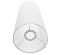 Abaodam Modern Tall Cylinder Fabric Lamp Shade Large Drum Lampshade for Floor Lamp Suitable for E27 Light Socket White Fabric and Iron Material Decorative Sturdy Minimalist Design