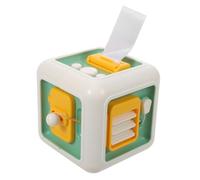 Abaodam Montessori Busy Activity Cube for Educational Sensory Fine Motor Skills Development Interaction Family Learning Game for Boys